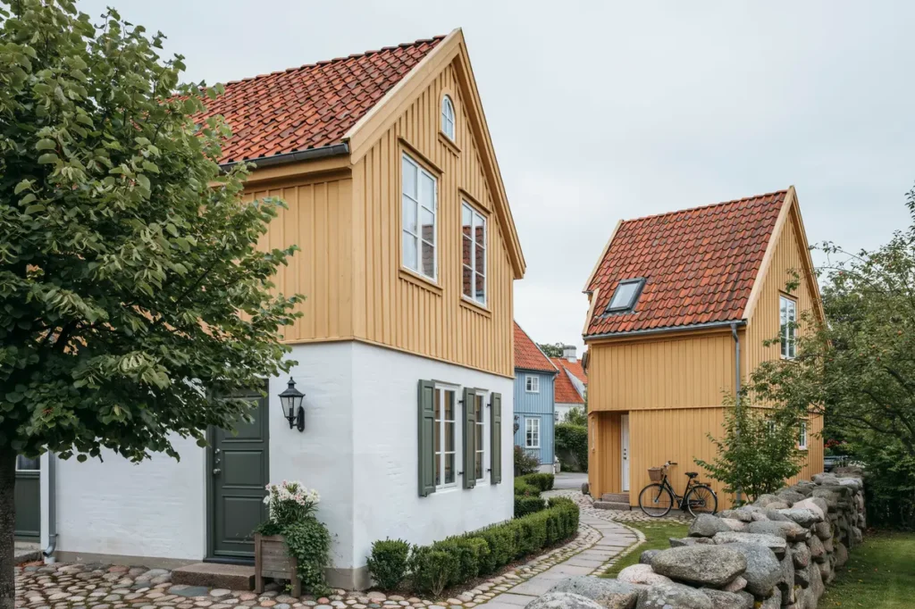 nybyggnation av bolundare och g ststuga i visby gotland